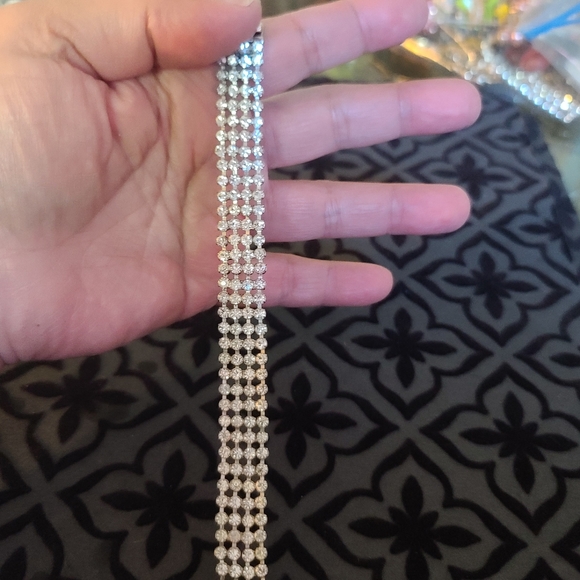 Vintage crystal Art Deco Bracelet. Stunning! - Picture 1 of 6